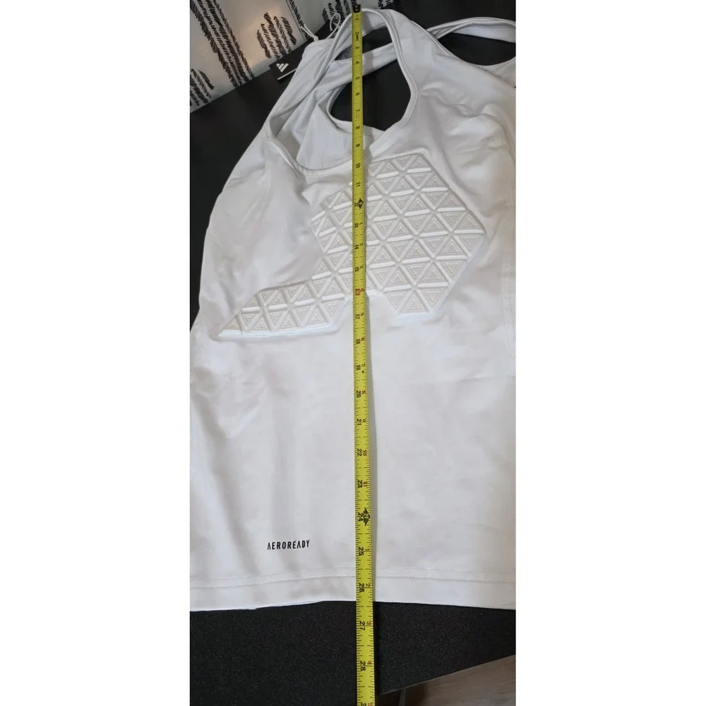 NWT Adidas Alphaskin Force Padded Basketball Compression Tank Top Shirt Men 2XLT